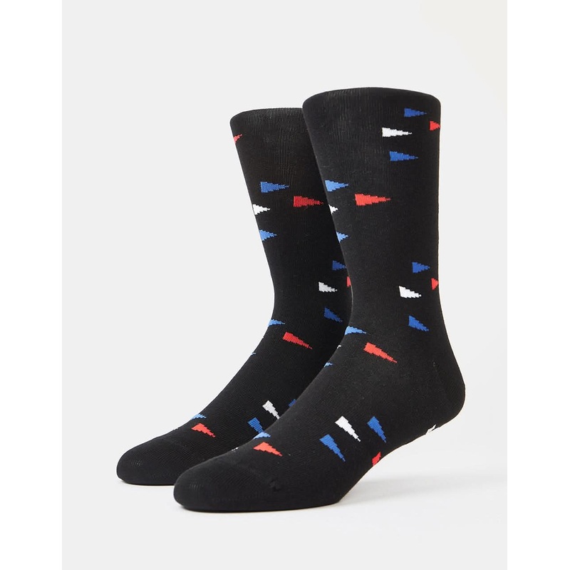 Route One Flag Socks – Black