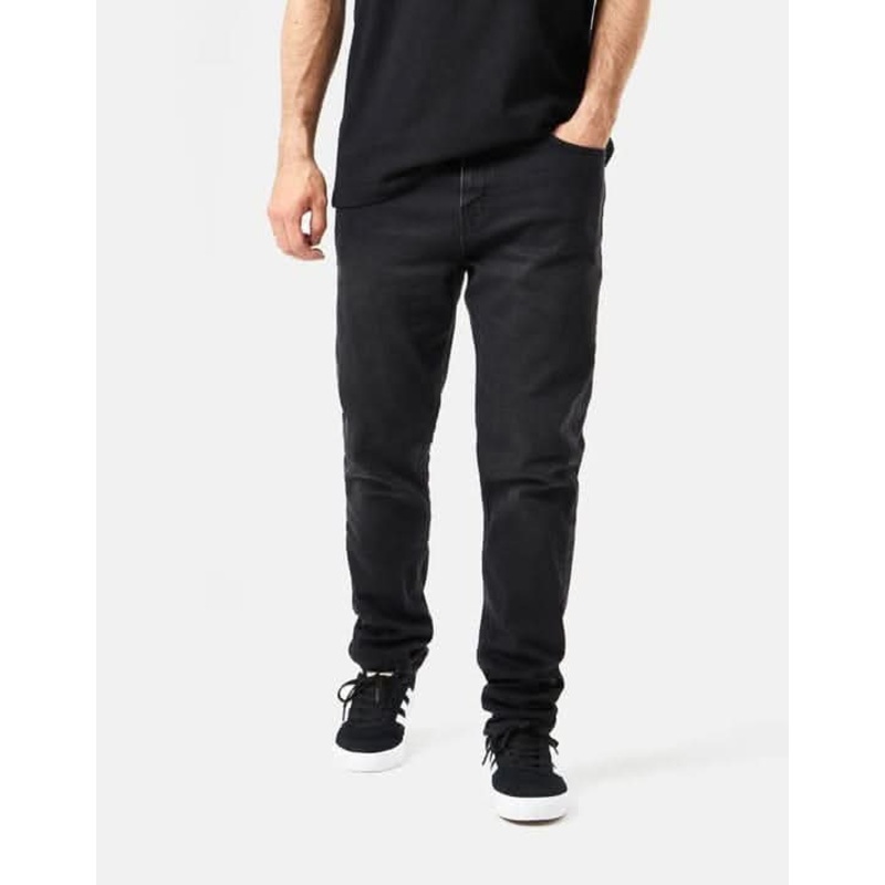 Route One Slim Denim Jeans – Black