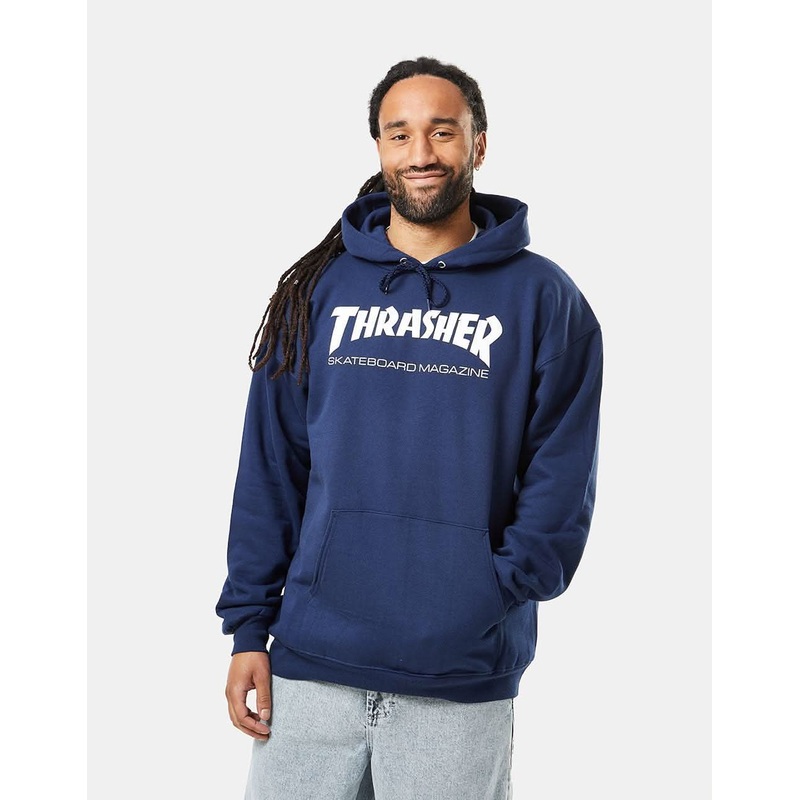 Thrasher Skate Mag Pullover Hoodie – Navy
