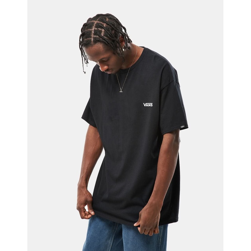 Vans Left Chest Logo T-Shirt – Black