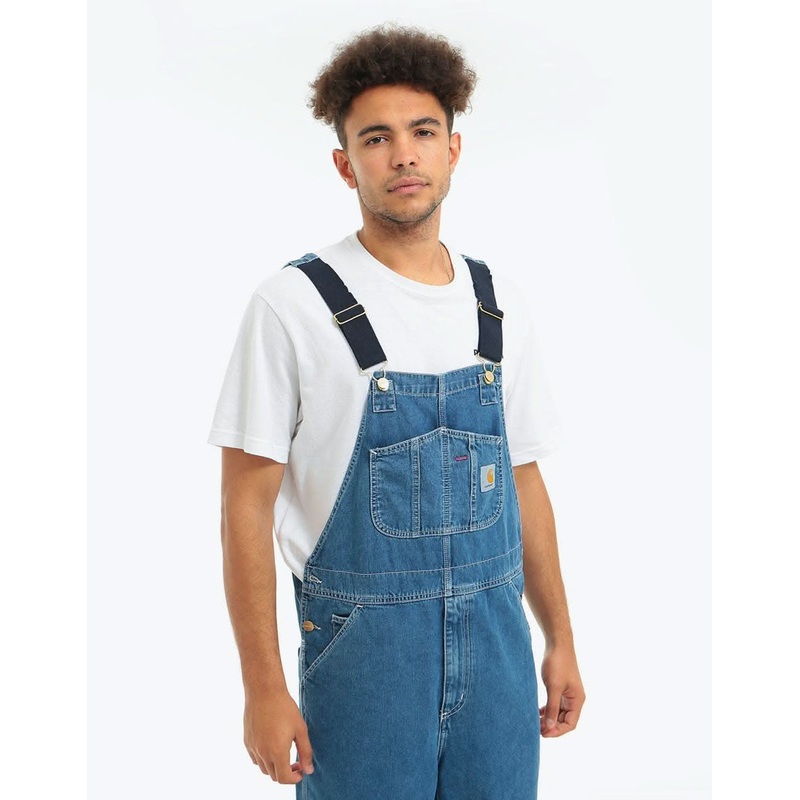 Carhartt WIP Bib Overall – Blue (Stonewashed)