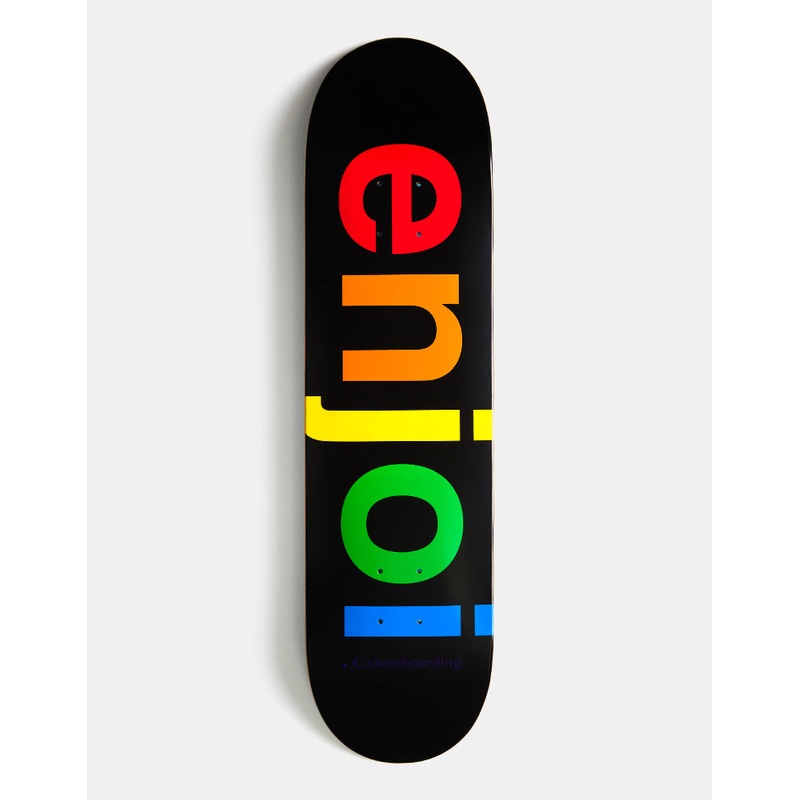 Enjoi Spectrum R7 Skateboard Deck – Black