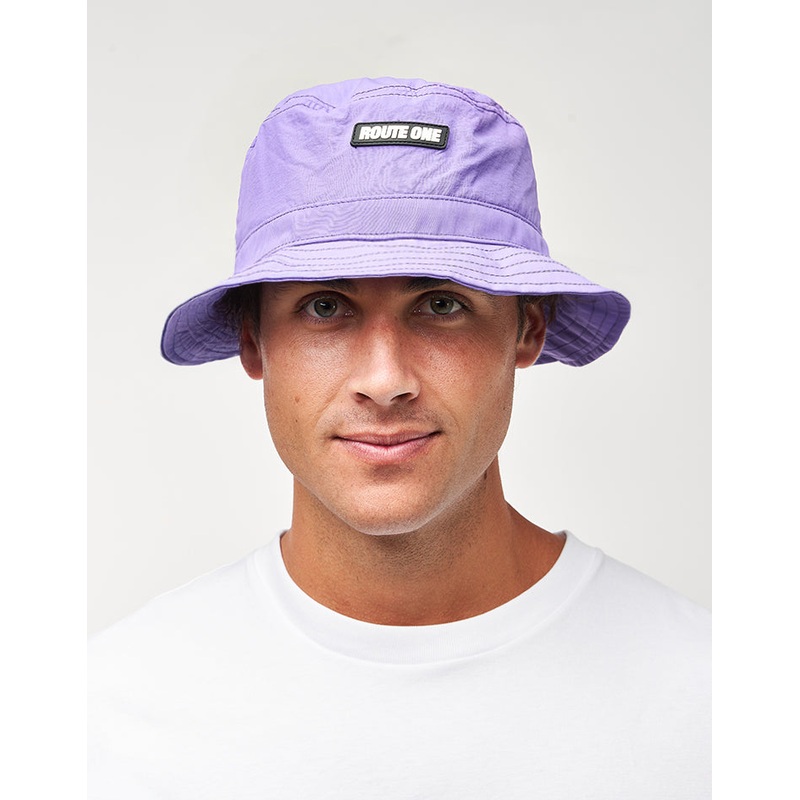 Route One Athletic Bucket Hat – Phlox