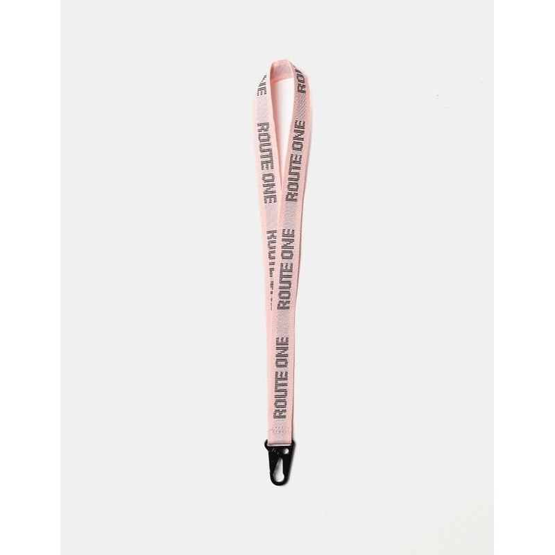 Route One Athletic Lanyard – Light Pink