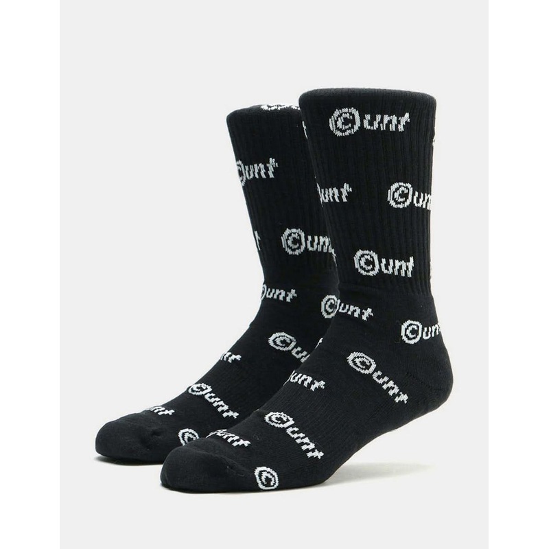 Route One C-UNT Crew Socks – Black