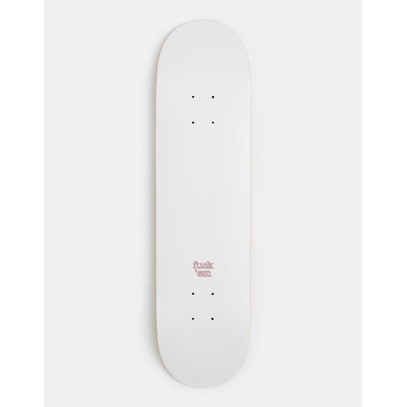 Route One Fuck ‘Em ‘OG Shape’ Skateboard Deck – 8″