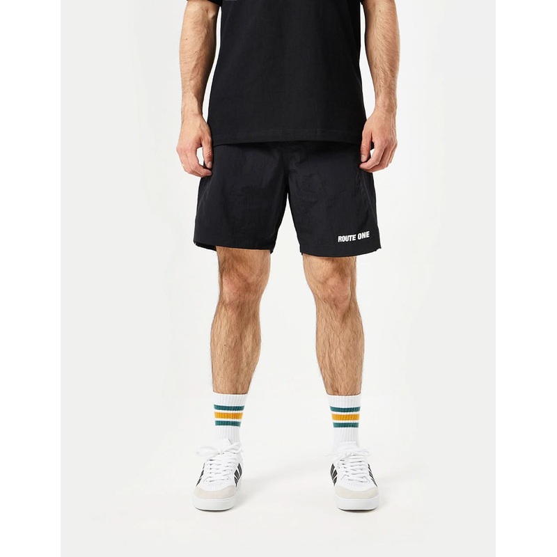 Route One Jammin Shorts – Black