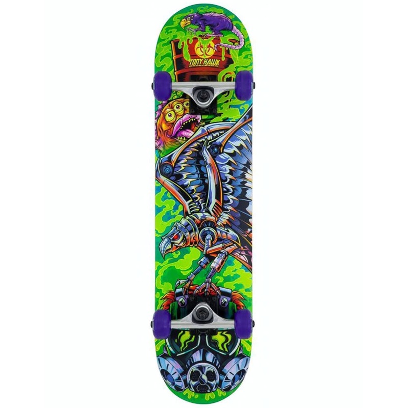 Tony Hawk 360 Toxic Complete Skateboard – 7.5″