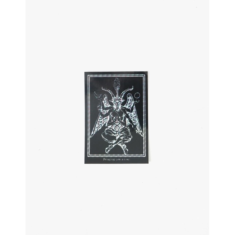 Welcome Bapholit 5″ Prismatic Foil Sticker