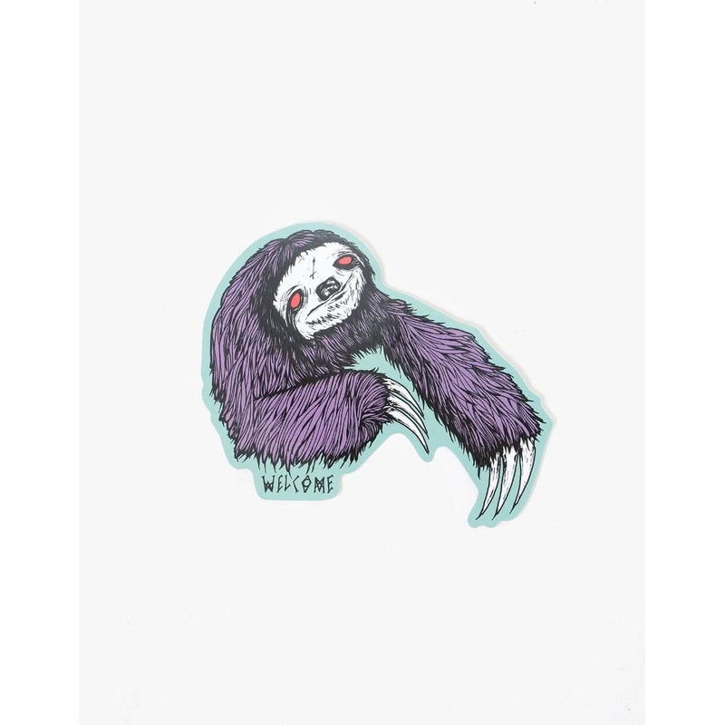 Welcome Sloth 6.5″ Die-Cut Sticker