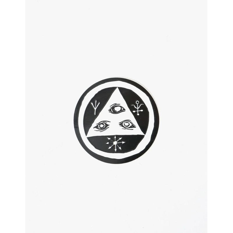 Welcome Talisman 3″ Glow-In-The-Dark Sticker