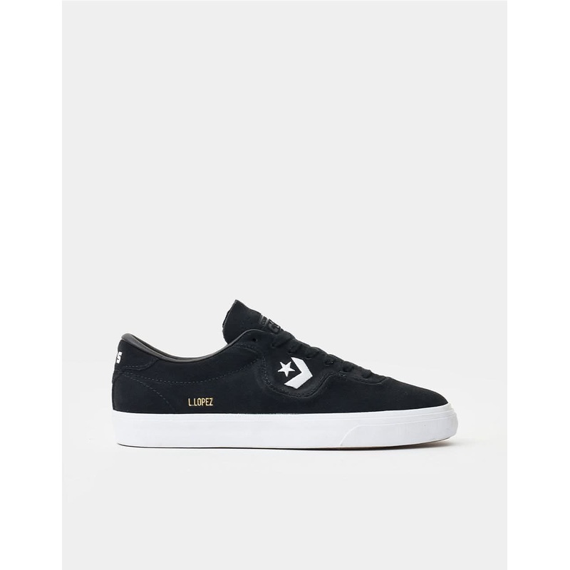 Converse Louie Lopez Pro Ox Skate Shoes – Black/Black/White