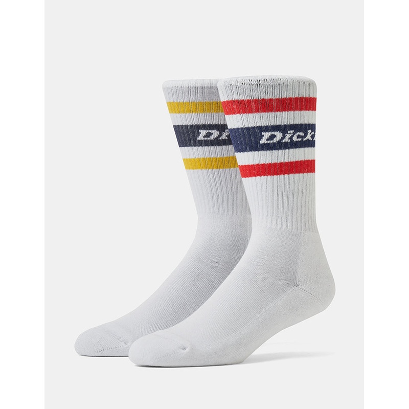 Dickies Genola 2 Pack Socks – White
