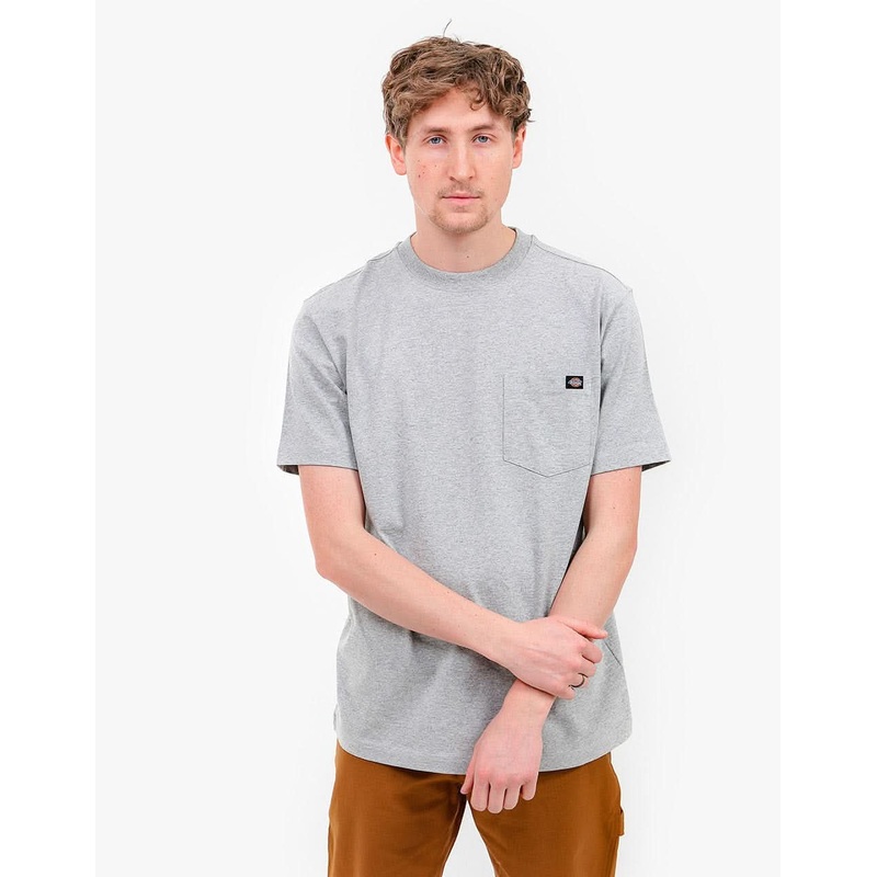 Dickies Porterdale Pocket T-Shirt – Heather Grey