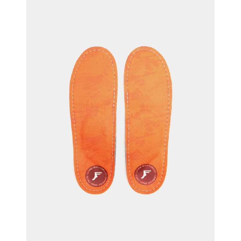 Footprint Orange Camo Kingfoam Elite 5mm Orthotic Insoles
