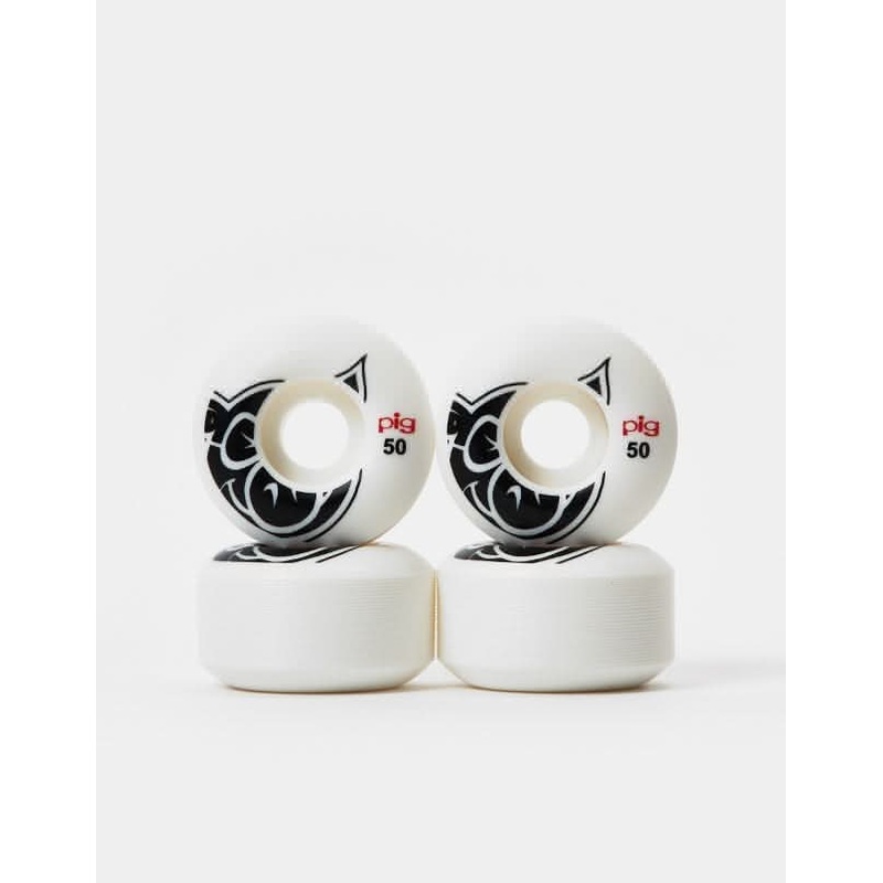 Pig Head Natural 101a Skateboard Wheel – 50mm