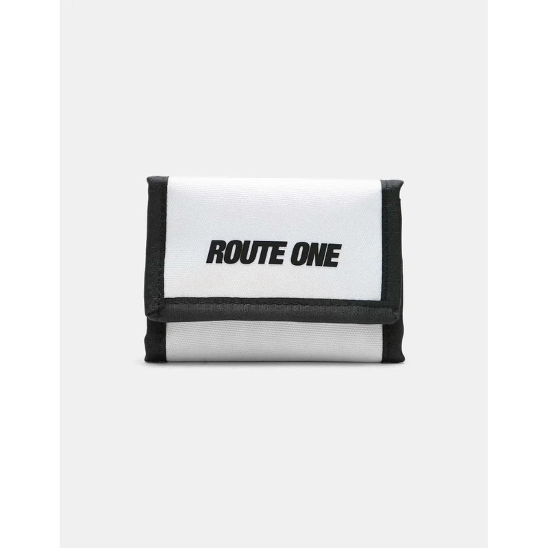 Route One Athletic Tri-Fold Wallet – White
