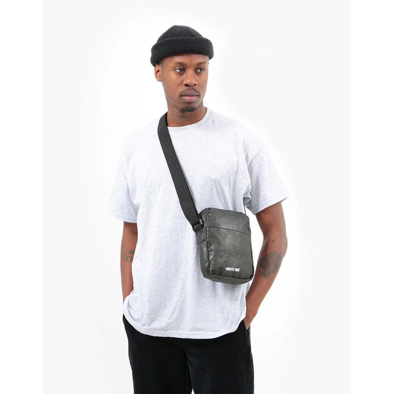 Route One Recycled Flight Bag – Tyvek Black