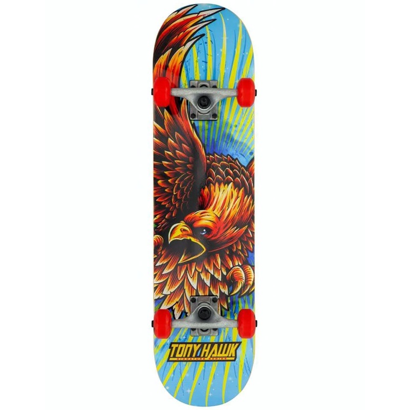 Tony Hawk 180 Golden Hawk Complete Skateboard – 7.75″