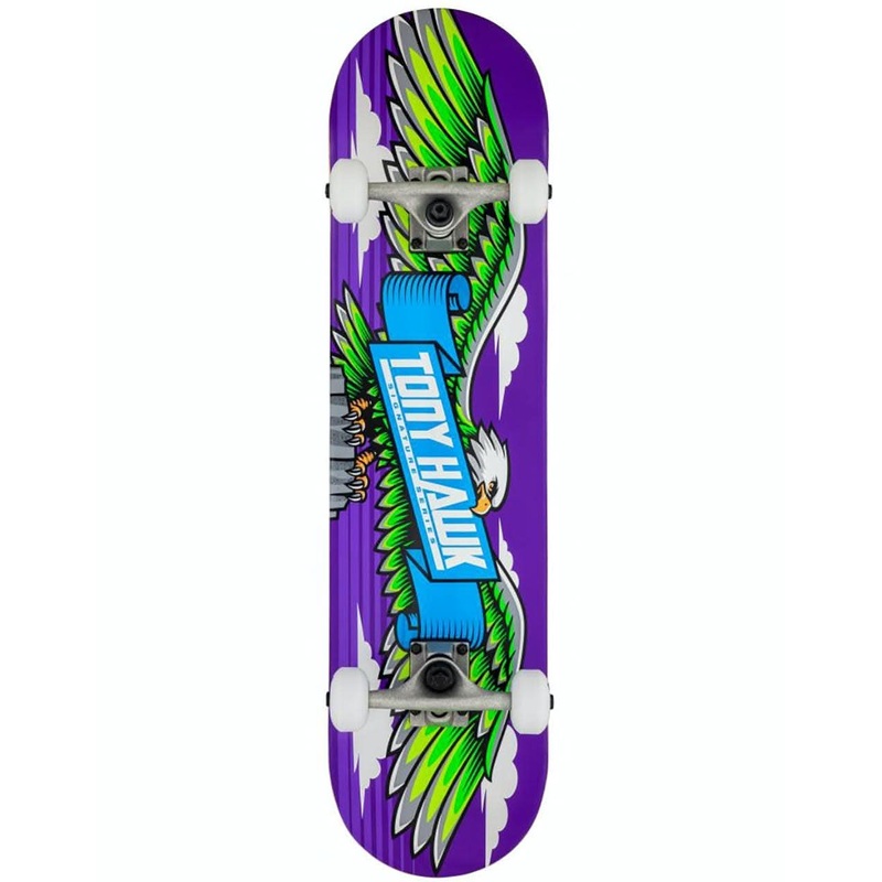 Tony Hawk 180 Wingspan Complete Skateboard – 7.75″