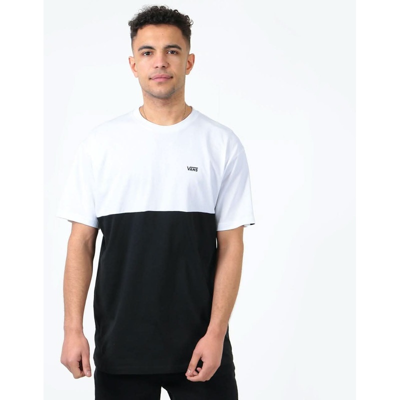 Vans Colorblock T-Shirt – Black/White