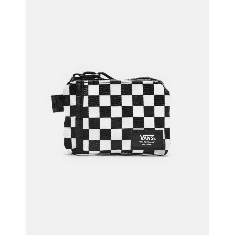 Vans Pouch Wallet – Black/White Check