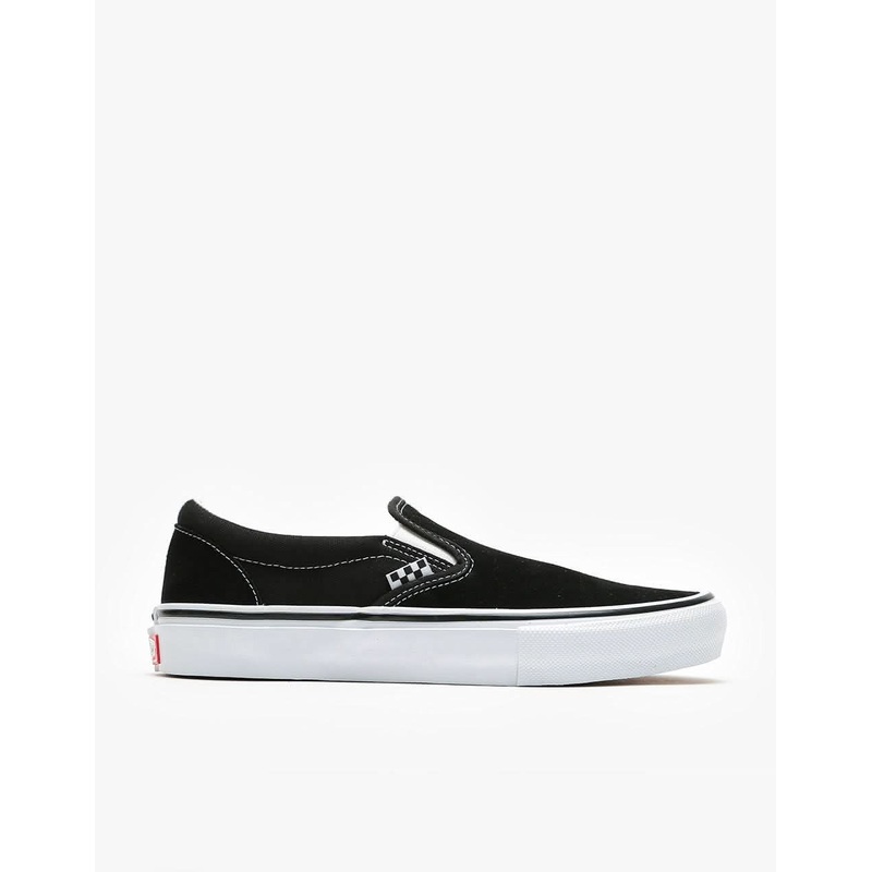 Vans Skate Slip-On Shoes – Black/White