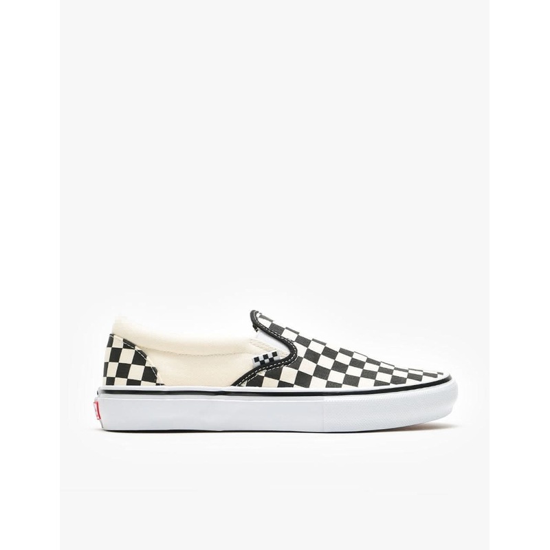 Vans Skate Slip-On Shoes – (Checkerboard) Black/Off White