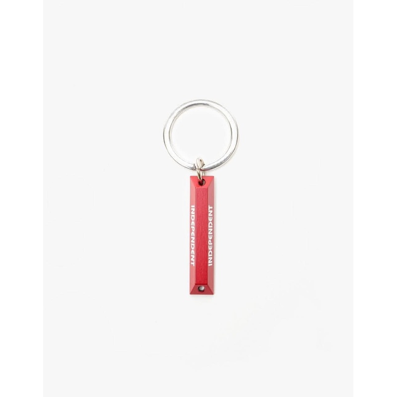 Independent Curb Keyring – Red