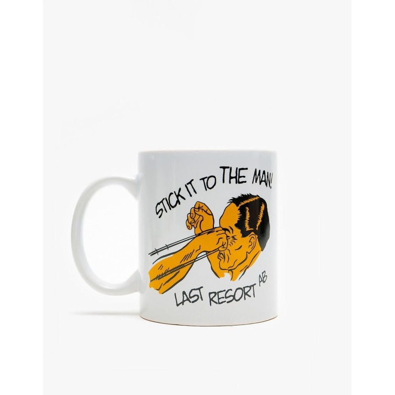 Last Resort AB Stick It Mug – White