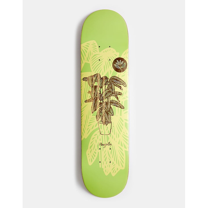 Magenta Power Plant Skateboard Deck