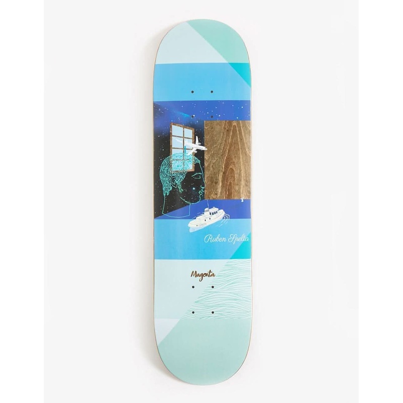 Magenta Spelta Sleep Skateboard Deck
