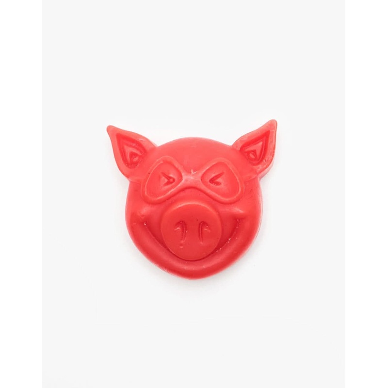 Pig Head Wax Block – Red