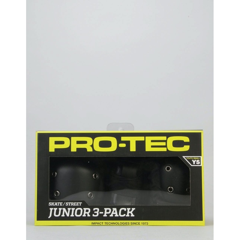 Pro-Tec Street Gear Junior Triple Pad Set – Black