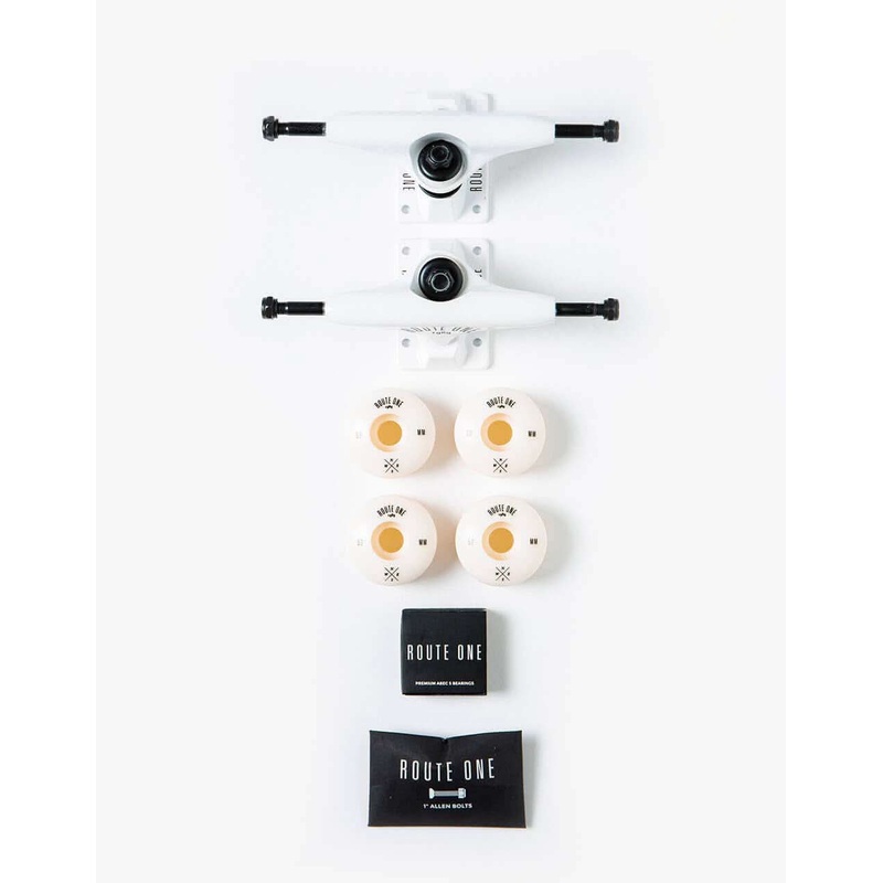 Route One 5.5 Undercarriage Kit (Pair) – White