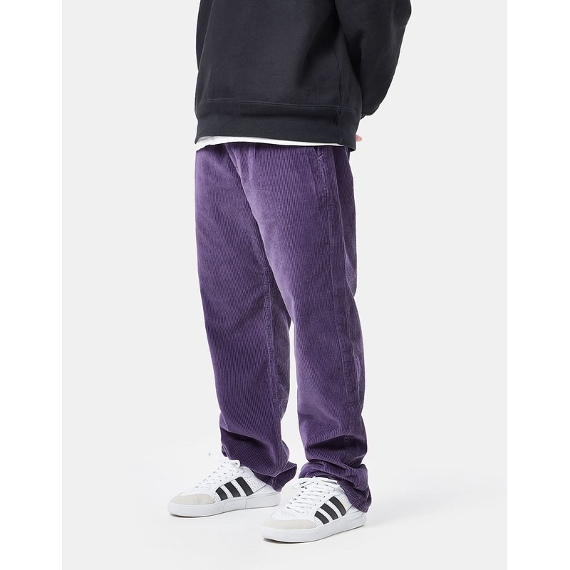 Route One Relaxed Fit Big Wale Cords – Moderate Purple