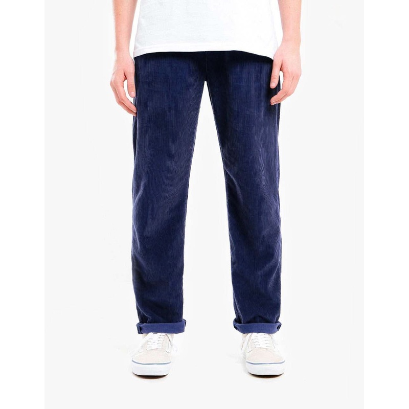 Route One Relaxed Fit Big Wale Cords – Navy