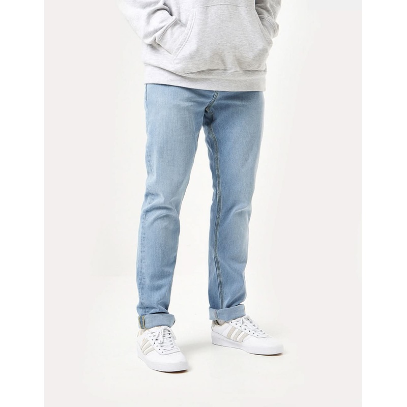 Route One Slim Denim Jeans – Stone Wash