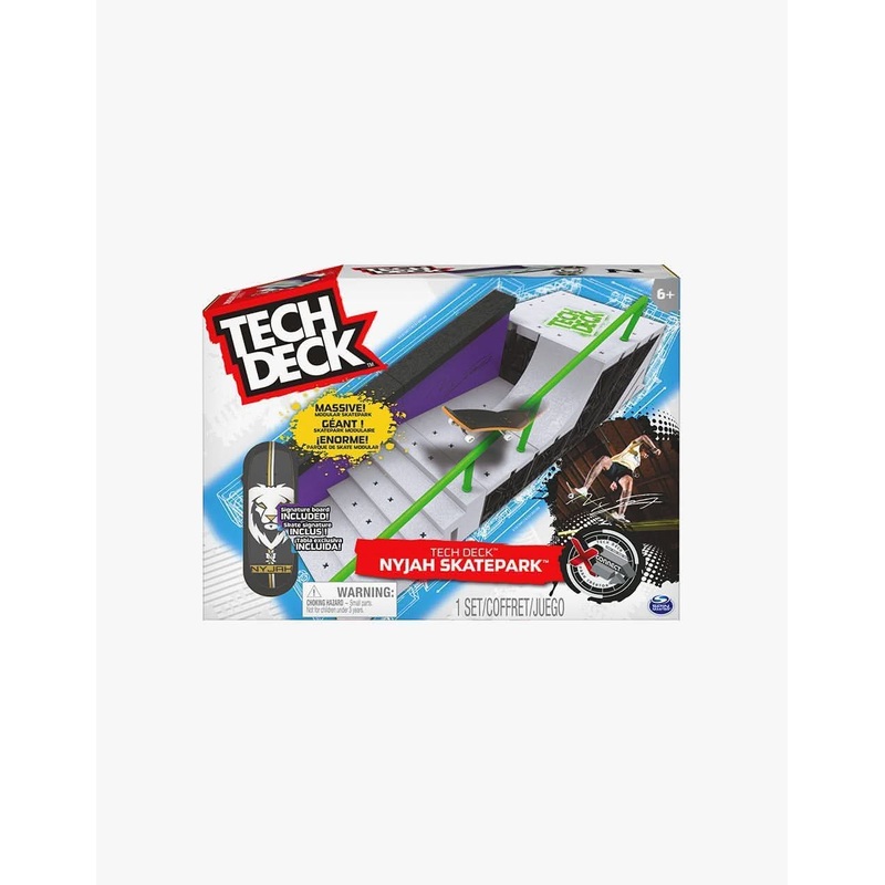 Tech Deck Fingerboard Nyjah Huston Skatepark
