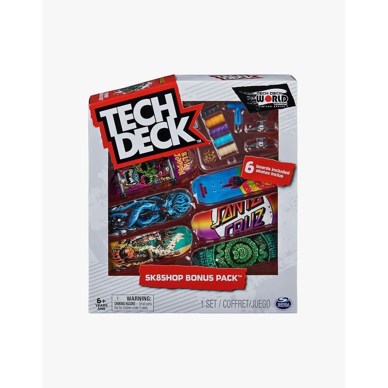 Tech Deck Fingerboard Sk8 Shop Bonus Pack – Santa Cruz