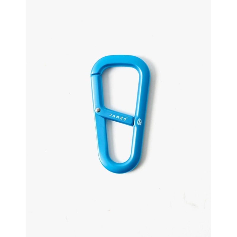 James The Hardin ‘Carabiner’ Keychain – Cerulean/Cerulean