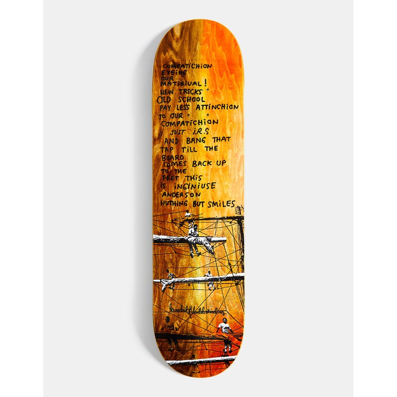 Krooked Manderson Xerox Skateboard Deck – 8.06″