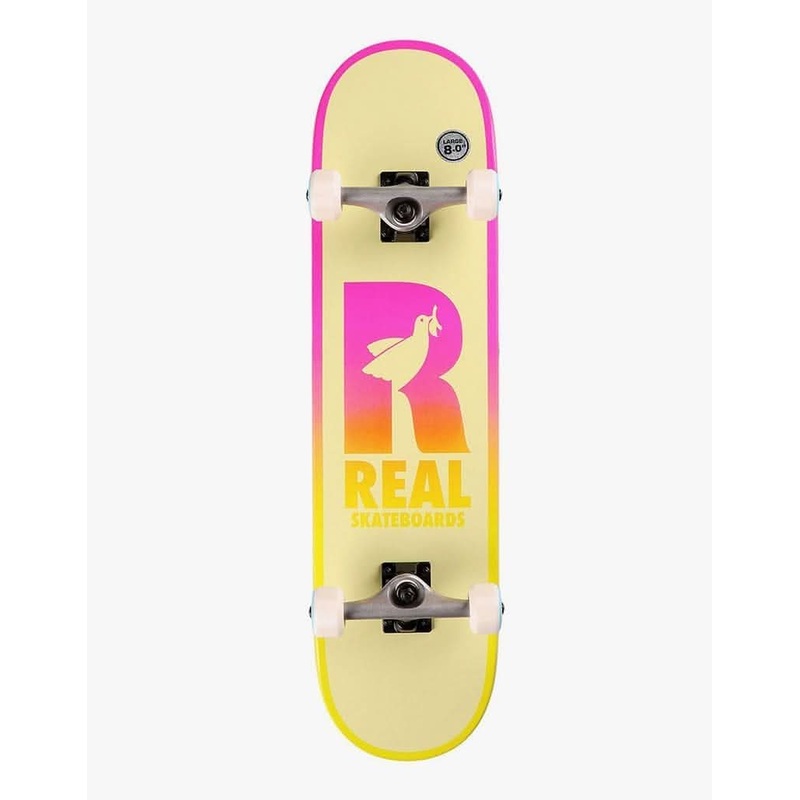 Real Be Free Fades Complete Skateboard – 8″