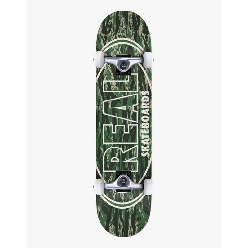 Real Stealth Oval Complete Skateboard – 7.5″