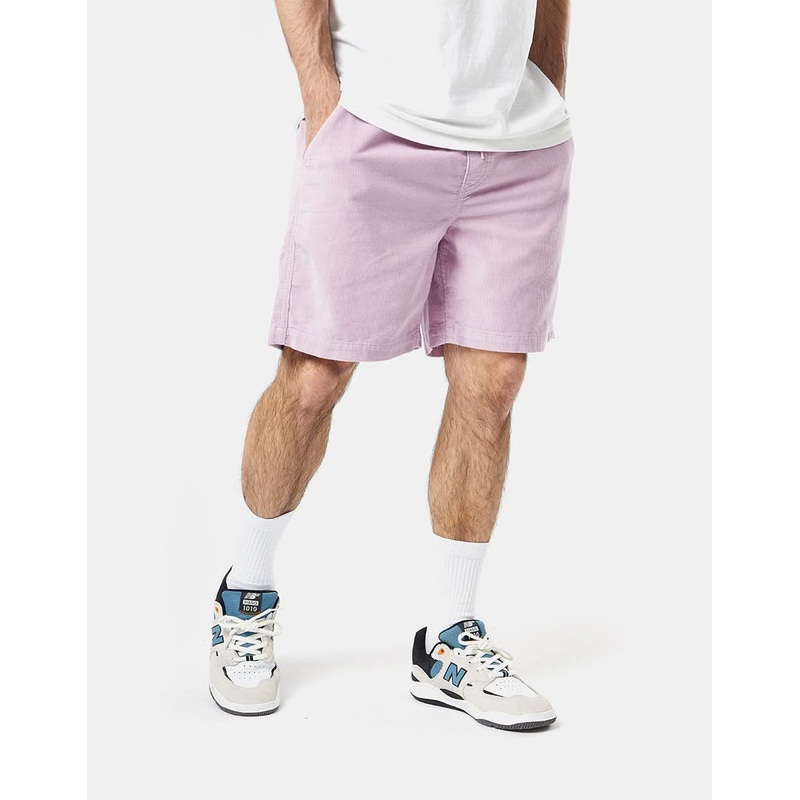 Route One Cord Volley Shorts – Lilac