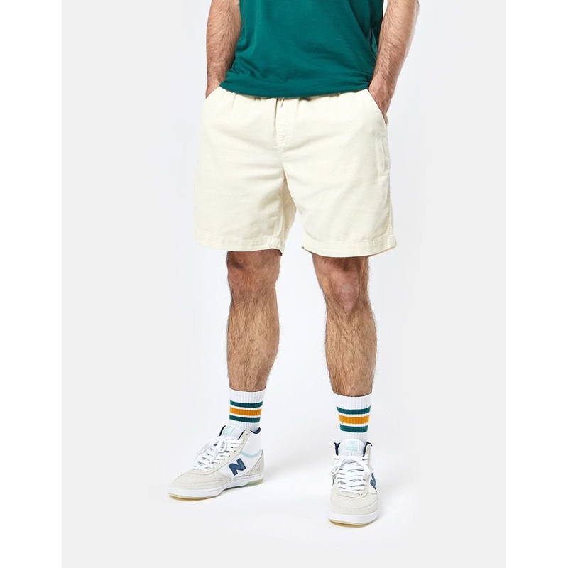 Route One Cord Volley Shorts – Natural