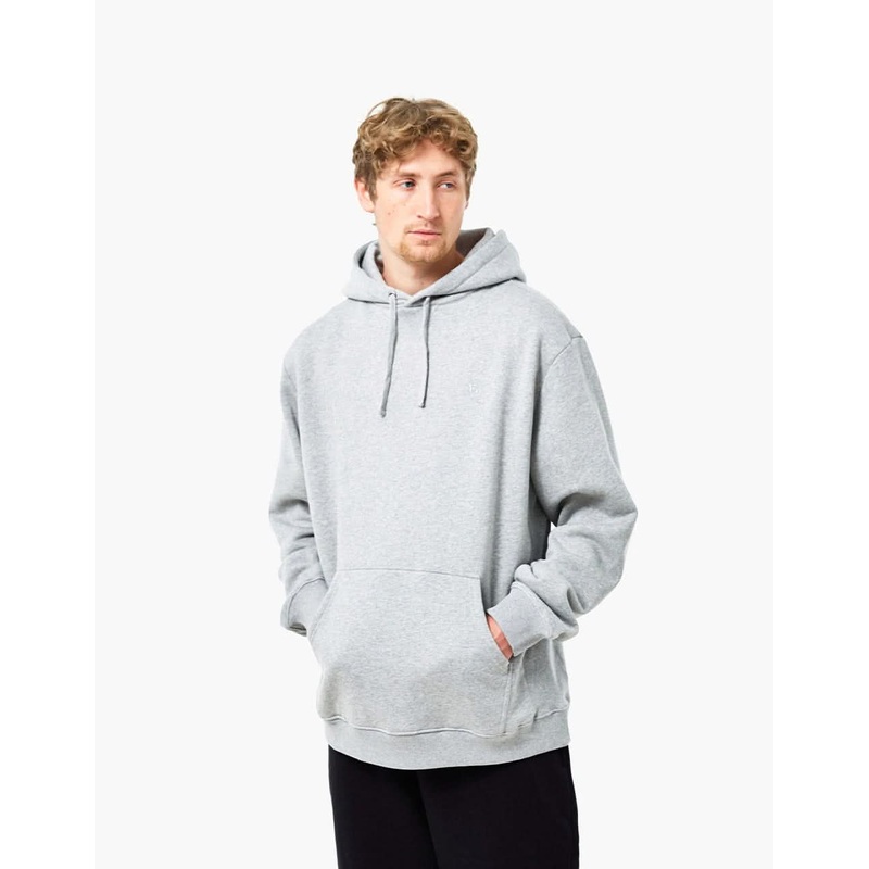 Route One Organic Premium Pullover Hoodie – Heather Grey
