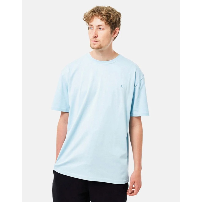 Route One Organic T-Shirt – Sky Blue