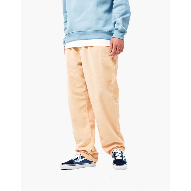 Route One Relaxed Fit Big Wale Cords – Peach