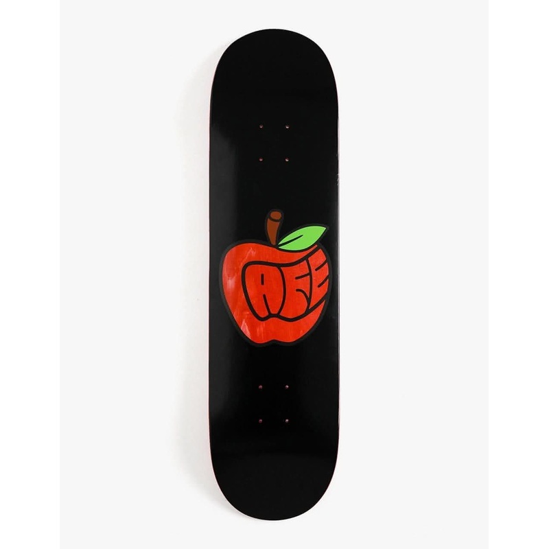 Skateboard Cafe “Pink Lady” Skateboard Deck – Black/Red